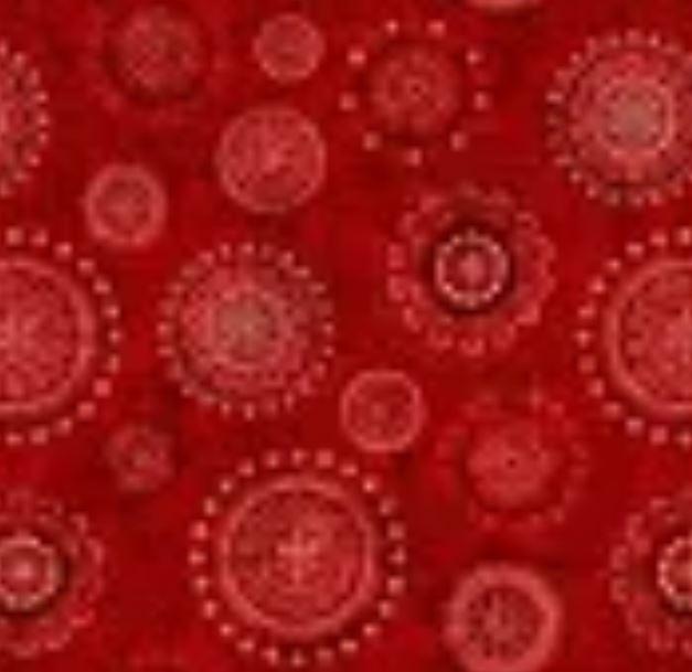 Holly Jolly - Medallions - Brick