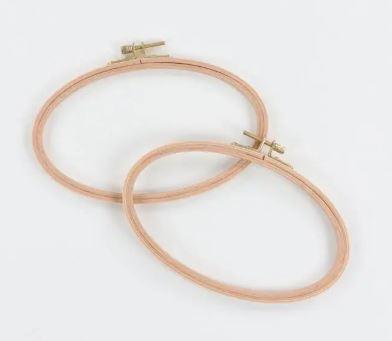 KB Beechwood Oval Hoops 2-Pack