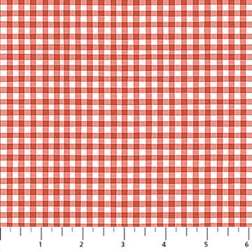 Quack Quack Moo - Gingham Red/White