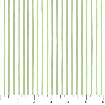 Quack Quack Moo - Plain Stripe Green/White