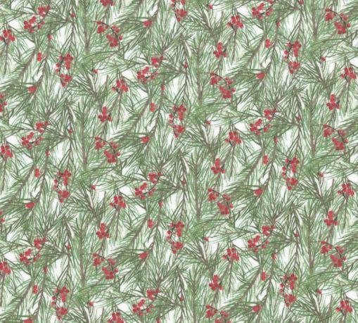 The Christmas Mouse - Flannel - Greenery
