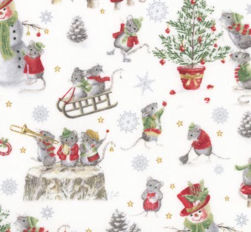 The Christmas Mouse - Flannel - Mouse Scenic