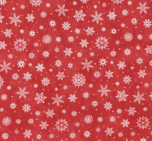 The Christmas Mouse - Flannel - Snowflakes