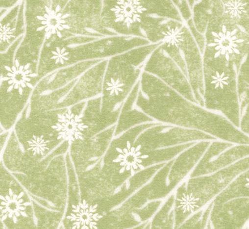 The Christmas Mouse - Flannel - Twig Blender Green