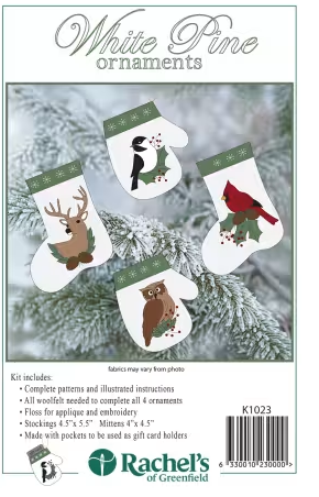 White Pine Ornaments Pattern