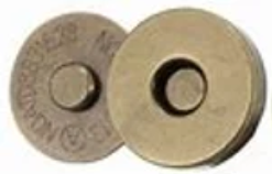 14mm Magnetic Snap - Antique Brass