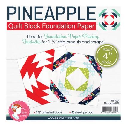 4" Pineapple Quilt Block
