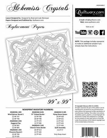 Alchemists Crystals Replacement Papers