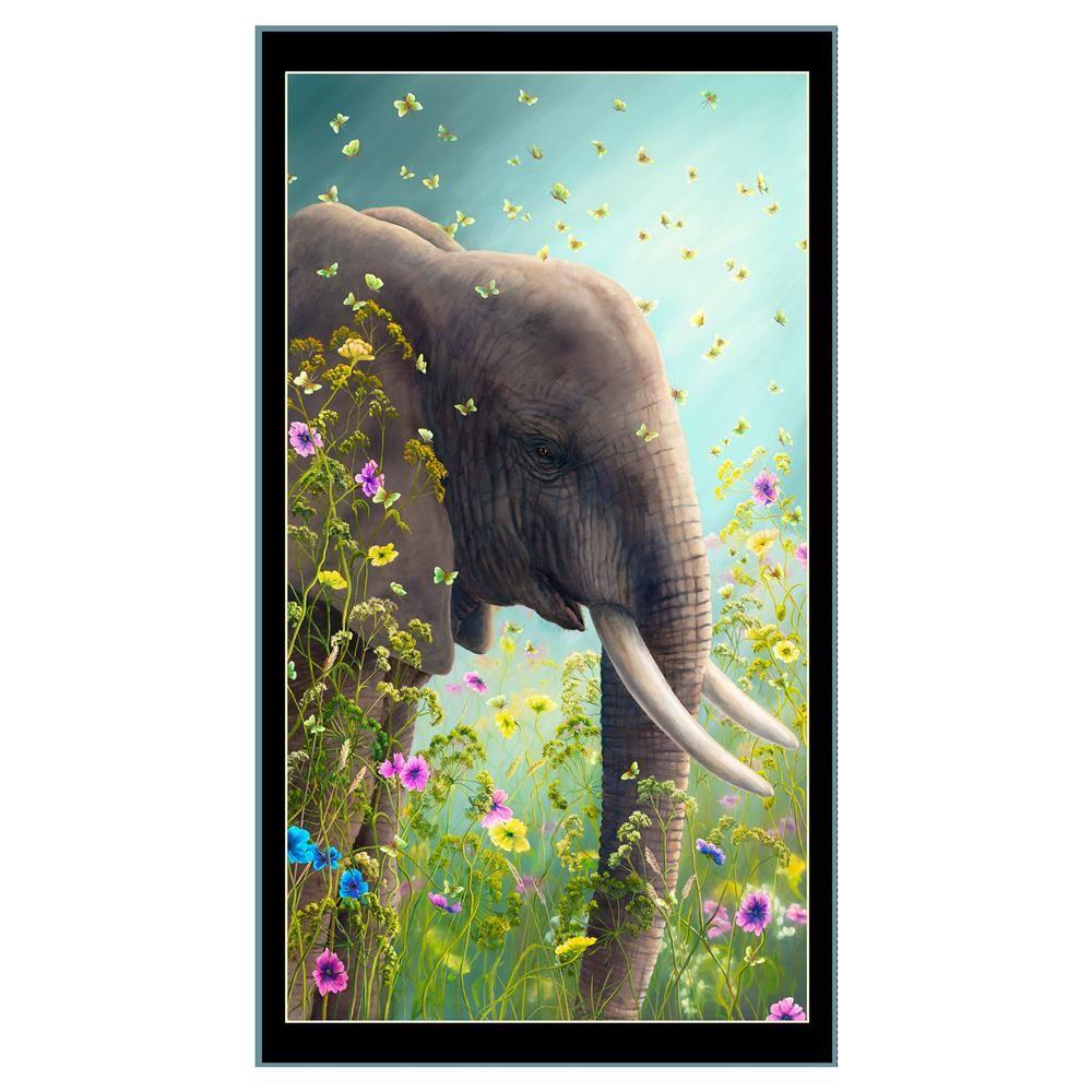 Artworks III Elephant Panel