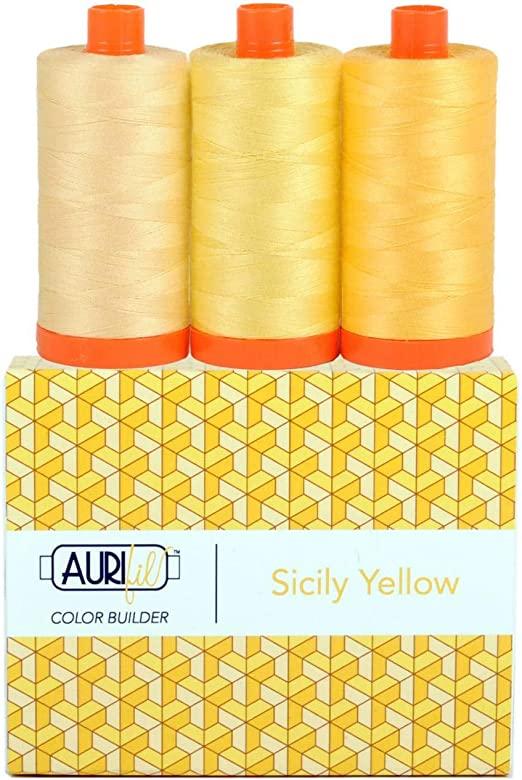 Aurifil Color Builder - Sicily Yellow