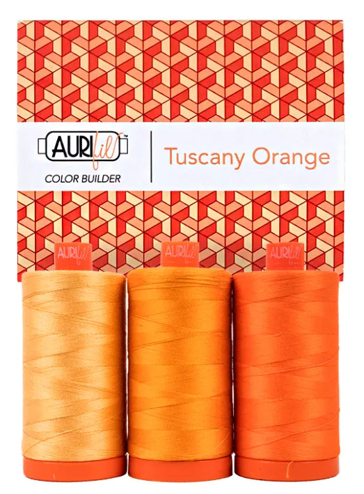 Aurifil Color Builder - Tuscany Orange