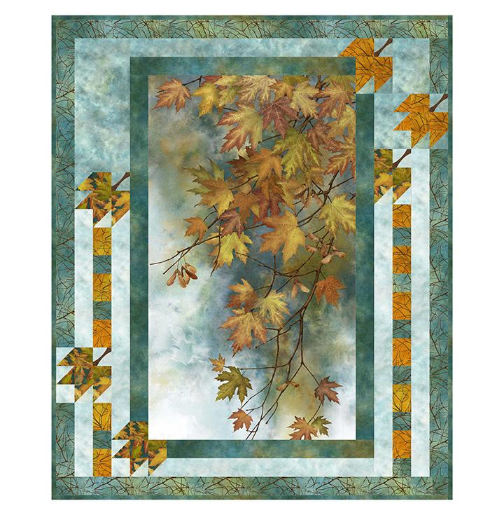 Autumn Splendor - Pattern -  Drifting Down