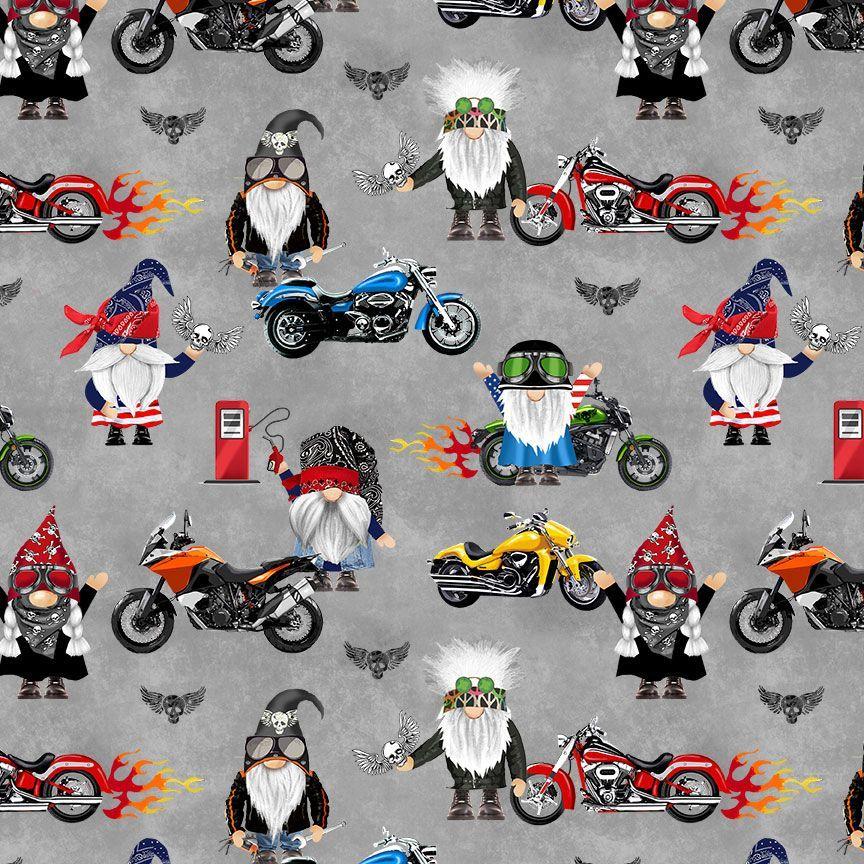Biker Gnomes - Grey