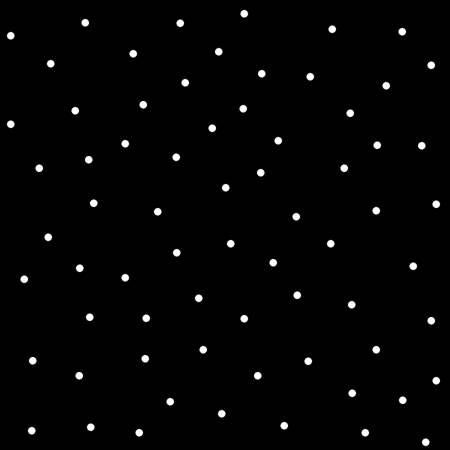 Black Tiny Dots 108"