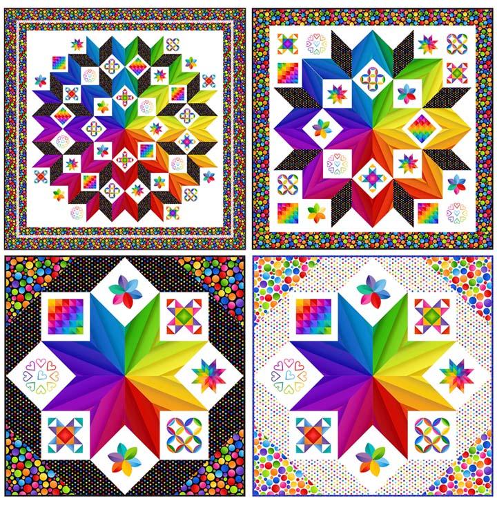 Starburst - Color Play Pattern