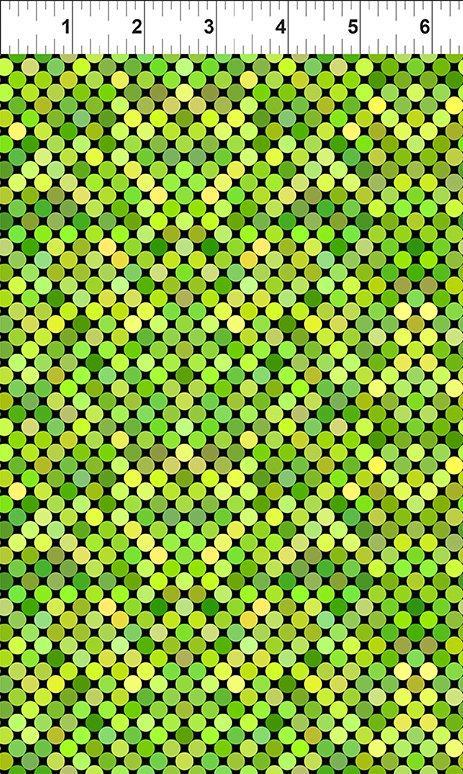 Colorful -  Lime Dots