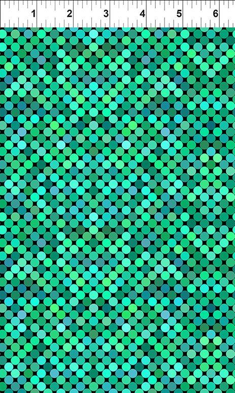 Colorful -  Teal Dots