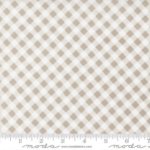 Country Rose - Taupe Check
