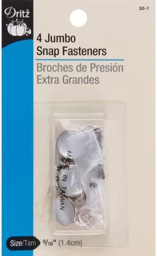 Dritz Western Snaps 9/16" 4-Pack