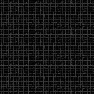 Grid Textures on Minky - Black