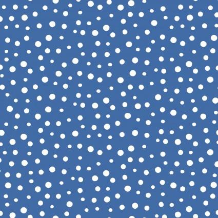 Irregular Dots - Blue