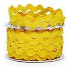 Jumbo Ric Rac - Yellow – Threads of Time