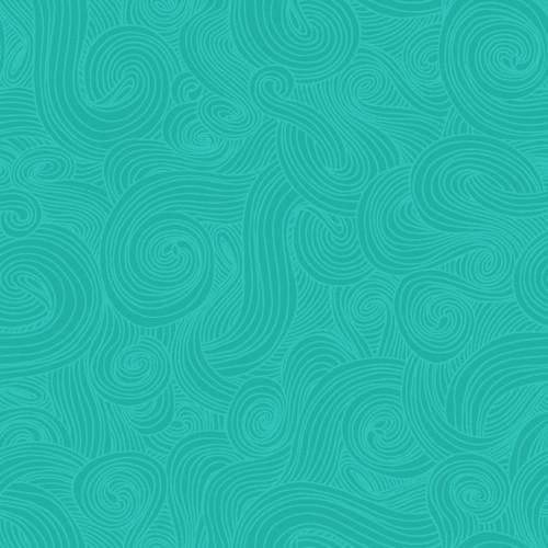 Just Color Swirls Teal
