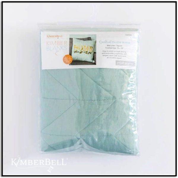 KB Quilted Pillow Blank - Mist Linen