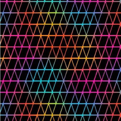 Kaleidoscope - Shimmering Triangles
