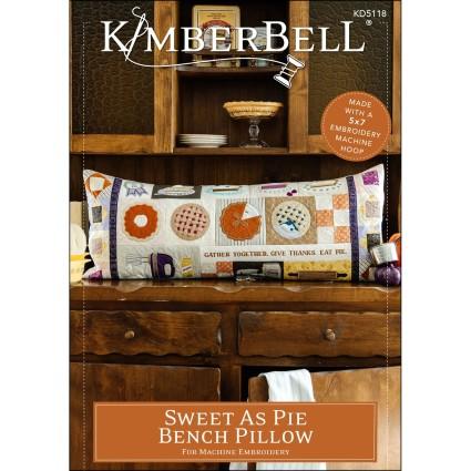 Kimberbell Sweet as Pie Bench Pillow CD