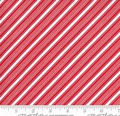 Merry Bright - Poinsettia Red Strip