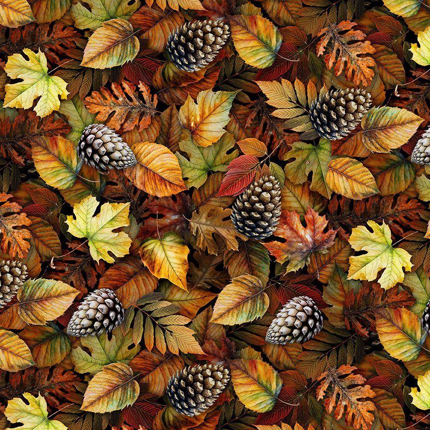 Packed Fall Leaves - Autumn