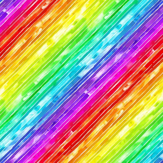 Painted Prism - Rainbow Stripes