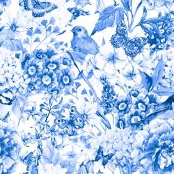 Periwinkle Spring - Toile