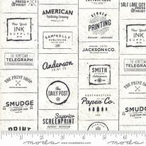 Print Shop Logos Cream