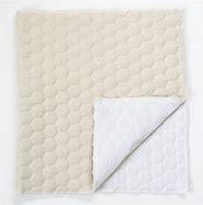Quilted Pillow Blank - Oat Linen