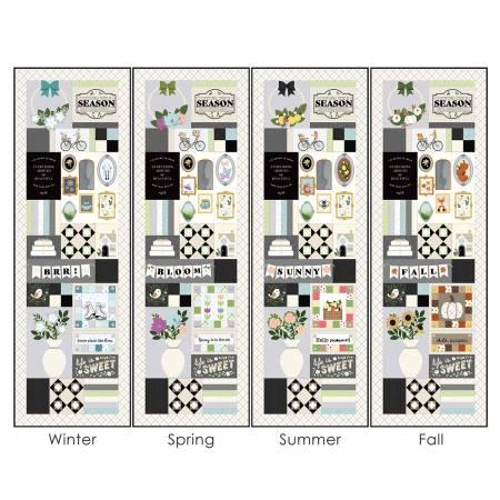 Quilting Through the Seasons Ladder Quilt Fabric Kit