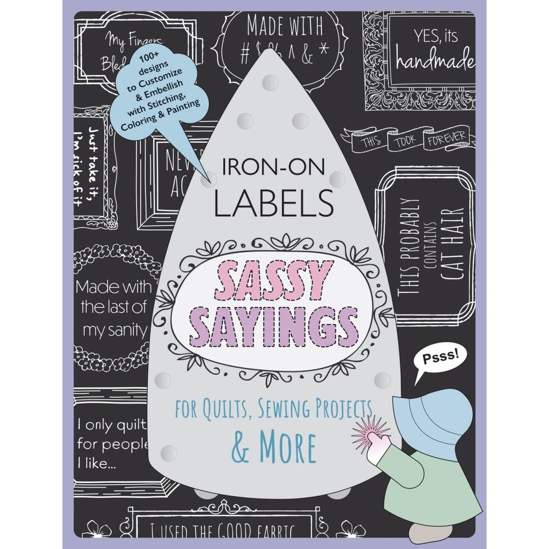 Sassy Sayings Iron-on Labels for Quilts