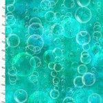 Shining Sea - Tonal Bubbles Turquoise