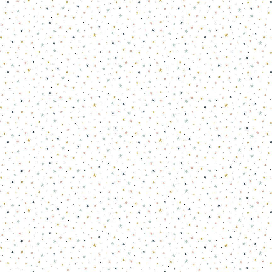 Stars & Tiny Dots - White