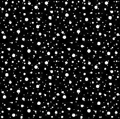 Steampunk Christmas Dots - Blk