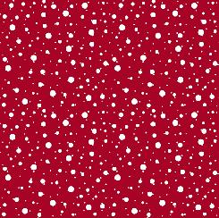 Steampunk Christmas Dots - Red