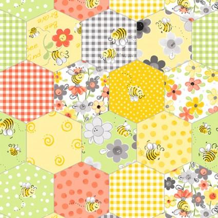 Sweet Bees - Plaid Patchwork