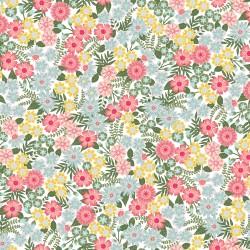 Vintage Flora - Ground Cover Floral Grey