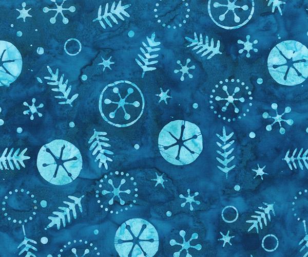 Winter Wonder - Snowflakes Tropical Blue